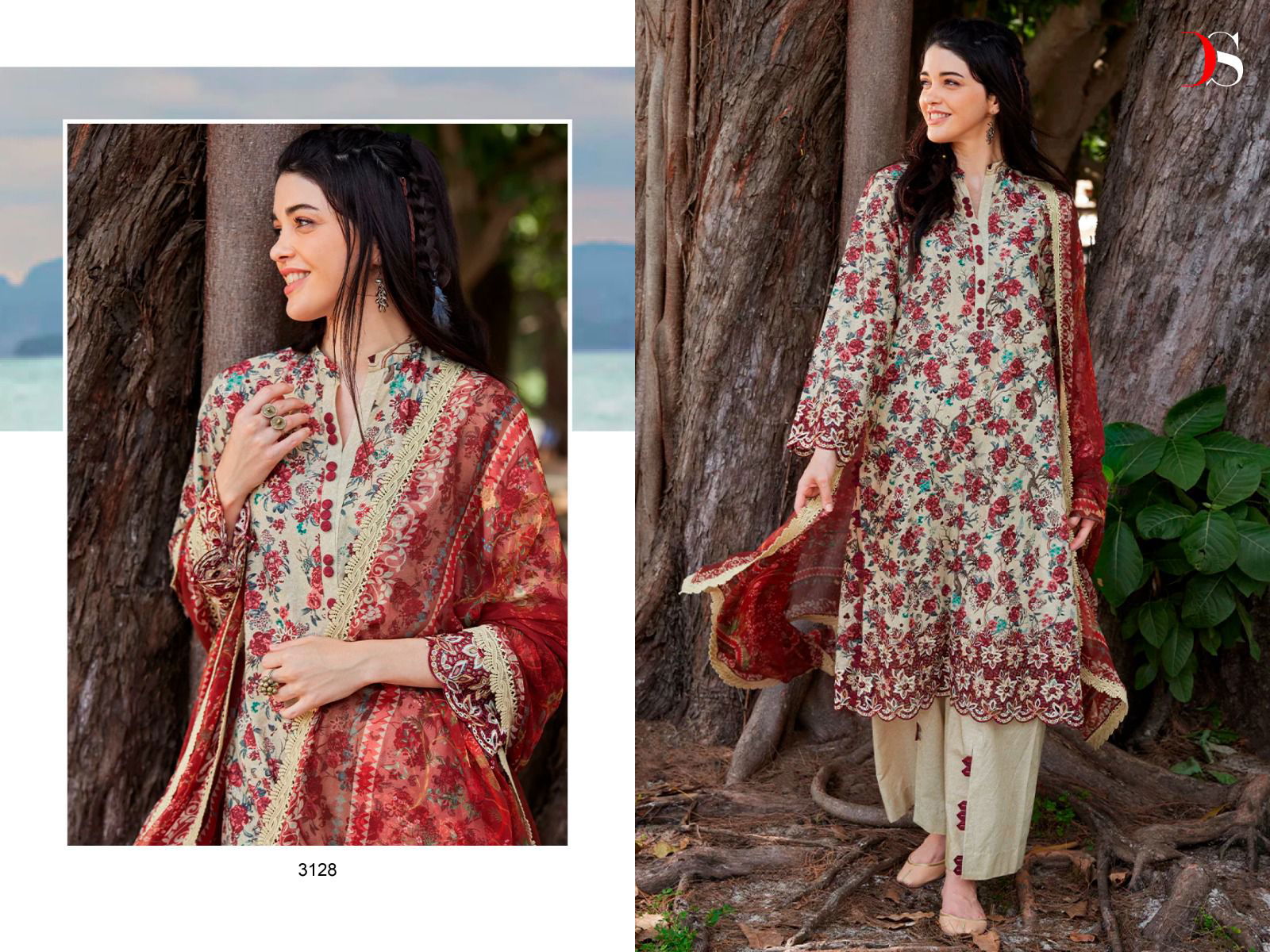 Image Chikankari collection 23 by Deepsy Pakistani Suits Catalog